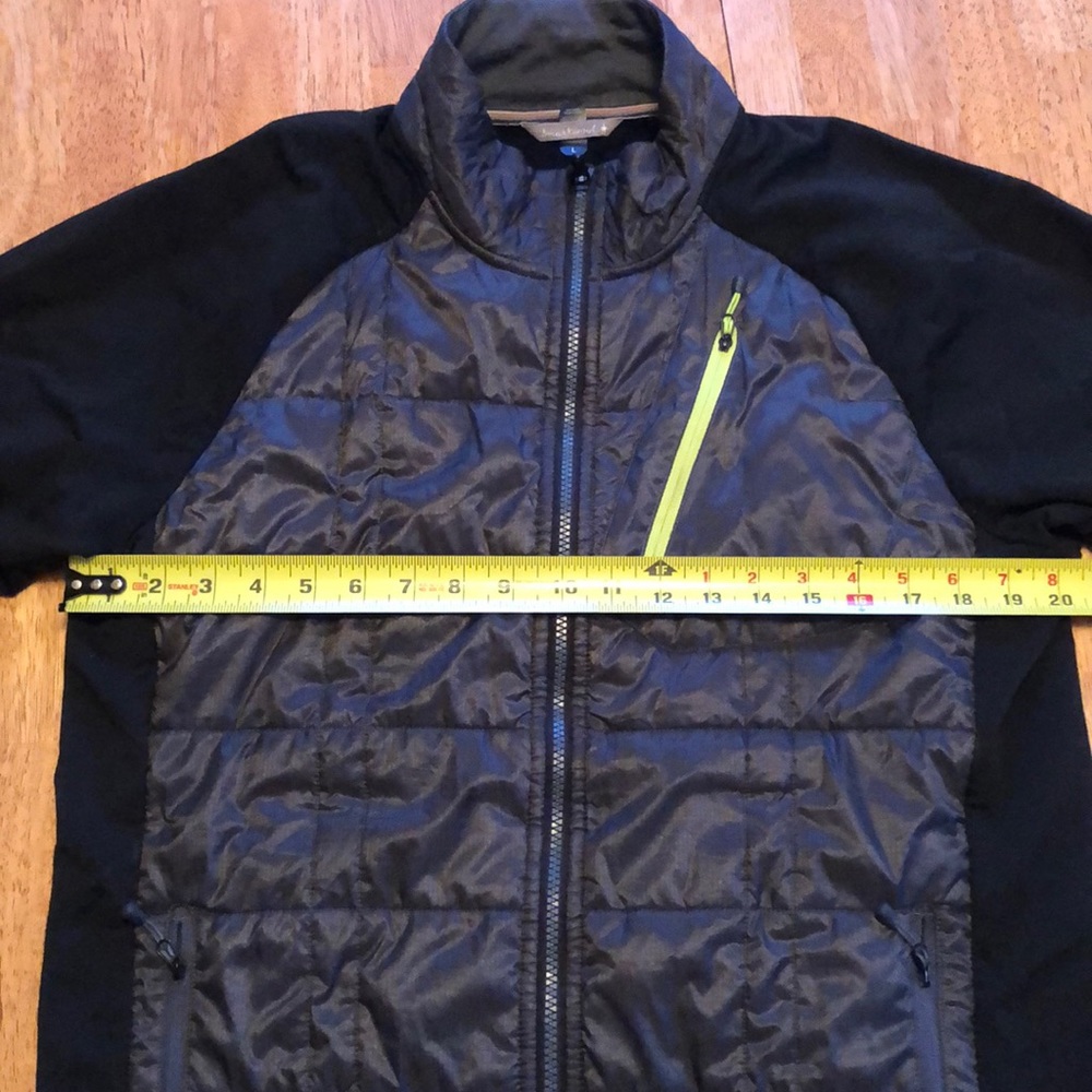 Smartwool Black Performance Jacket with Green Acc… - image 6